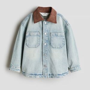 H&M OVERSIZED DENIM OVERSHIRT